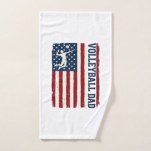 Conception de chemise de drapeau patriotique de pa (Serviette à main)