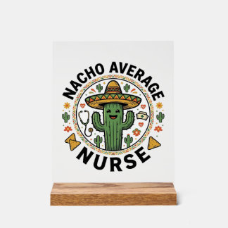 Conception de chemise de fête de cactus d'infirmiè