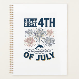 Conception de chemise de feu d'artifice du 4 juill