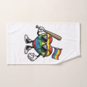 Conception de chemise de fierté de baseball de coe (Serviette à main)