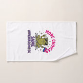 Conception de chemise de fierté de grenouille Bi d (Serviette à main)