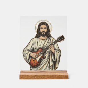 Conception de chemise de gravure de guitariste sac