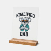 Conception de chemise de papa koalifié Koala père (Angle)