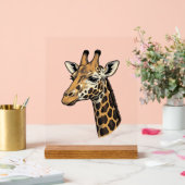 Conception de chemise de portrait de girafe gravur (Mariage)