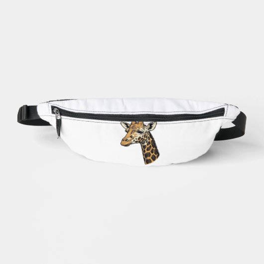 Conception de chemise de portrait de girafe gravur (Recto)