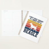 Conception de chemise de thérapie de chien Beagle (Devant avec enveloppe)