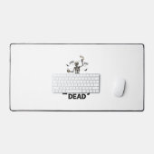 Conception de chemise d'humour de squelette vintag (Clavier et souris)