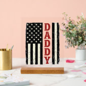 Conception de chemise Drapeau Américain Papa en dé (Mariage)