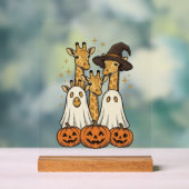 Conception de chemise fantôme de girafe de Hallowe (Neutre)