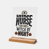 Conception de chemise Halloween Sorcière de nuit I (Angle)