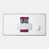 Conception de chemise Halloween Sorcière de nuit I (Clavier et souris)