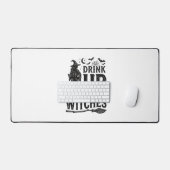 Conception de chemise Halloween sorcières buvez vi (Clavier et souris)