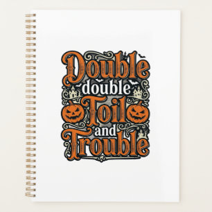 Conception de chemise Halloween Vintage Double Toi