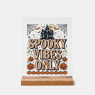 Conception de chemise Halloween vintage Spooky Vib