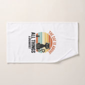 Conception de chemise humoristique de chat dramati (Serviette à main)
