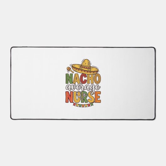 Conception de chemise Nacho Average Nurse Cinco De (Recto)