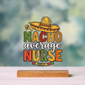 Conception de chemise Nacho Average Nurse Cinco De (Neutre)