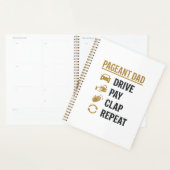 Conception de chemise Pageant Dad Drive Pay Clap R (Devant avec enveloppe)