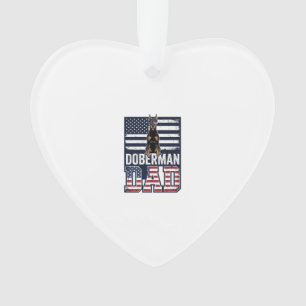 Conception de chemise pour chien patriotique Dober