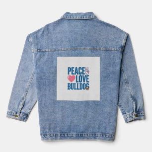 Conception de chemise pour chien vintage Peace Lov