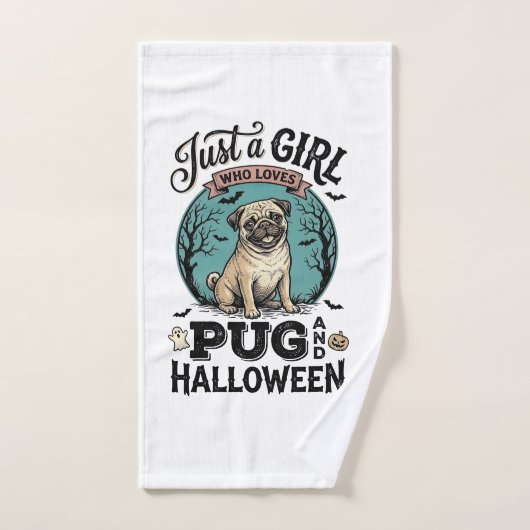 Conception de chemise pour fille amateur de chien (Serviette à main)