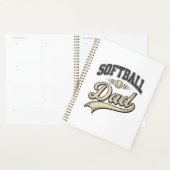 Conception de chemise pour papa de softball vintag (Devant avec enveloppe)