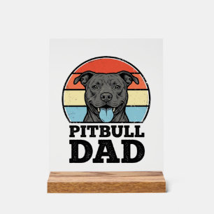 Conception de chemise pour papa Pitbull amateur de