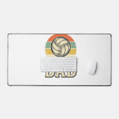 Conception de chemise rétro pour papa de volley-ba (Clavier et souris)