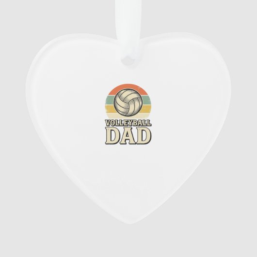 Conception de chemise rétro pour papa de volley-ba (devant)