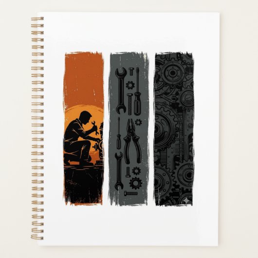 Conception de chemise triptyque d'engrenage d'outi (Devant)