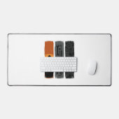 Conception de chemise triptyque d'outils de mécani (Clavier et souris)