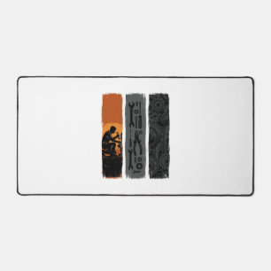 Conception de chemise triptyque d'outils de mécani