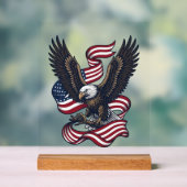 Conception de chemise vectorielle aigle patriotiqu (Neutre)