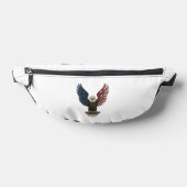 Conception de chemise vectorielle aigle patriotiqu (Poser)
