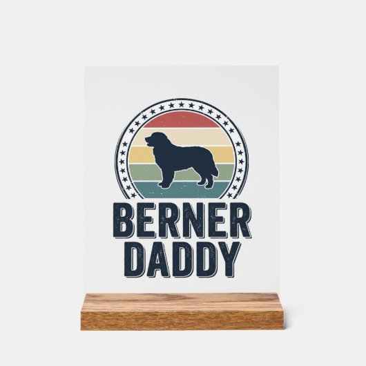 Conception de chemise vectorielle Berner Daddy Vin (Recto)
