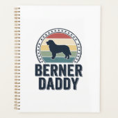 Conception de chemise vectorielle Berner Daddy Vin (Devant)
