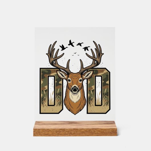 Conception de chemise vectorielle Buck Camo pour l (Recto)