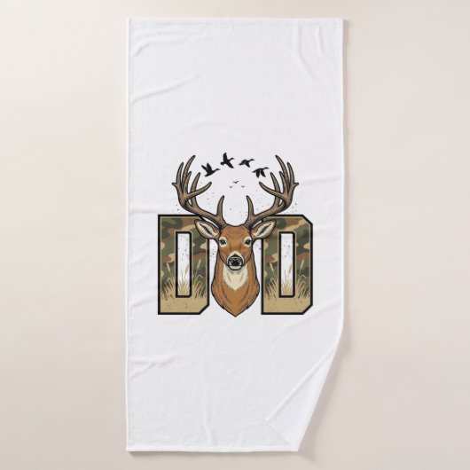 Conception de chemise vectorielle Buck Camo pour l (Serviette de bain)