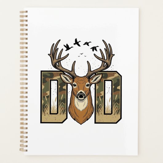 Conception de chemise vectorielle Camo Buck pour l (Devant)