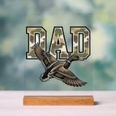 Conception de chemise vectorielle Camo Papa Canard (Neutre)