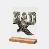 Conception de chemise vectorielle Camo Papa Canard (Angle)