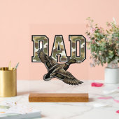 Conception de chemise vectorielle Camo Papa Canard (Mariage)