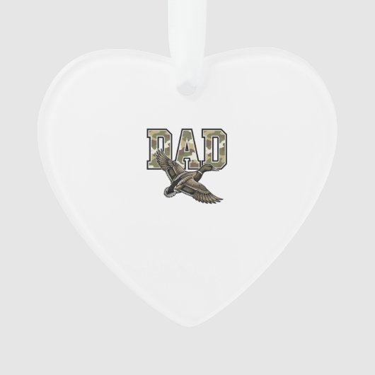 Conception de chemise vectorielle Camo Papa Canard (devant)
