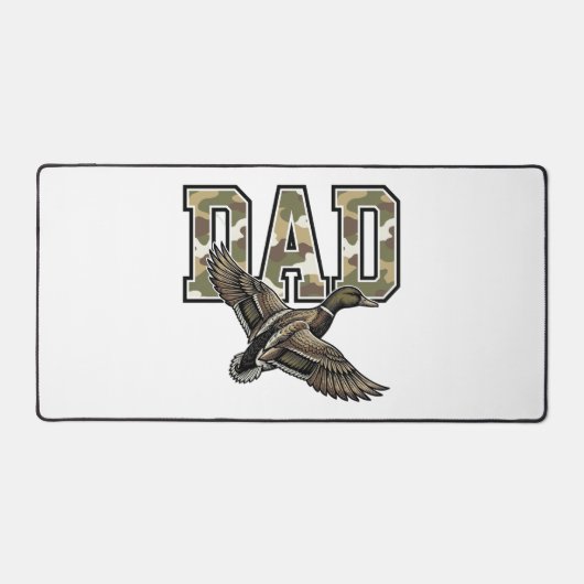 Conception de chemise vectorielle Camo Papa Canard (Recto)