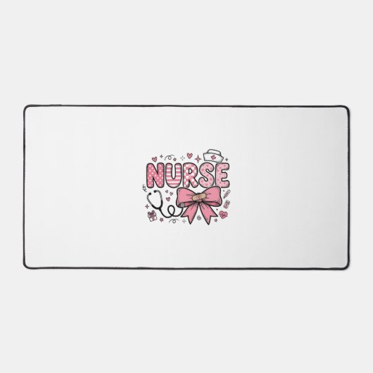 Conception de chemise vectorielle Cute Nurse Bow H (Recto)