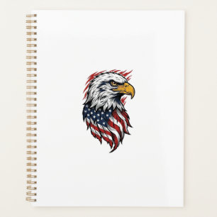 Conception de chemise vectorielle d'aigle patrioti