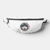 Conception de chemise vectorielle de chien patriot (Poser)