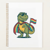 Conception de chemise vectorielle de dinosaure de (Devant)
