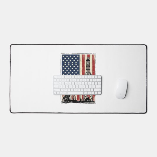 Conception de chemise vectorielle de drapeau améri (Clavier et souris)