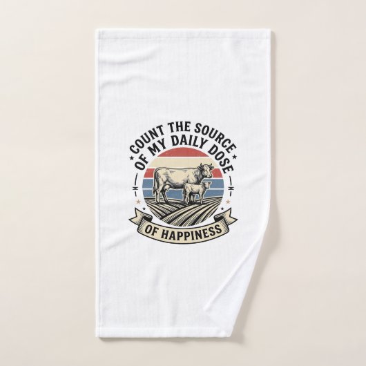 Conception de chemise vectorielle de ferme vintage (Serviette à main)